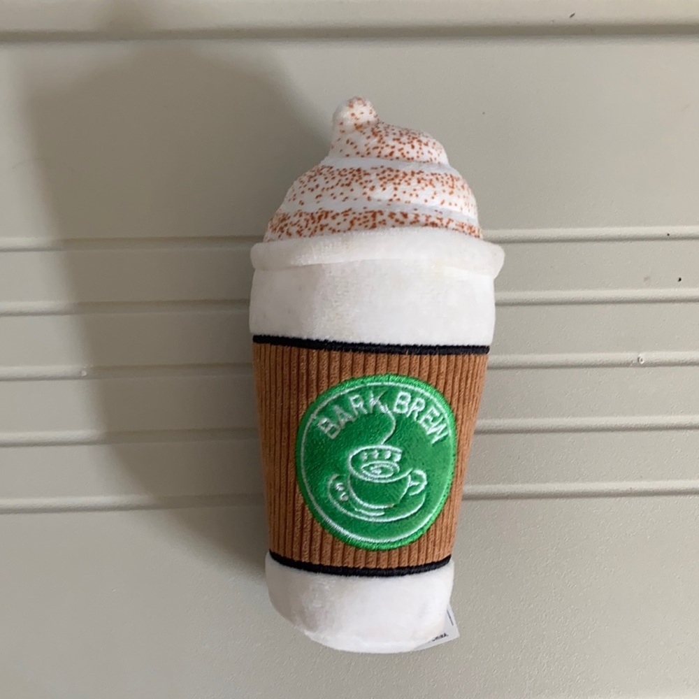 Bark Box Coffee Dog Toy